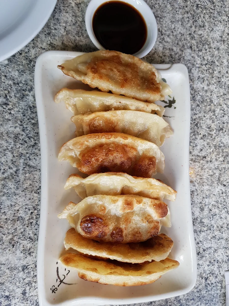 Panfried Chicken Dumpling 8, Wok Cafe