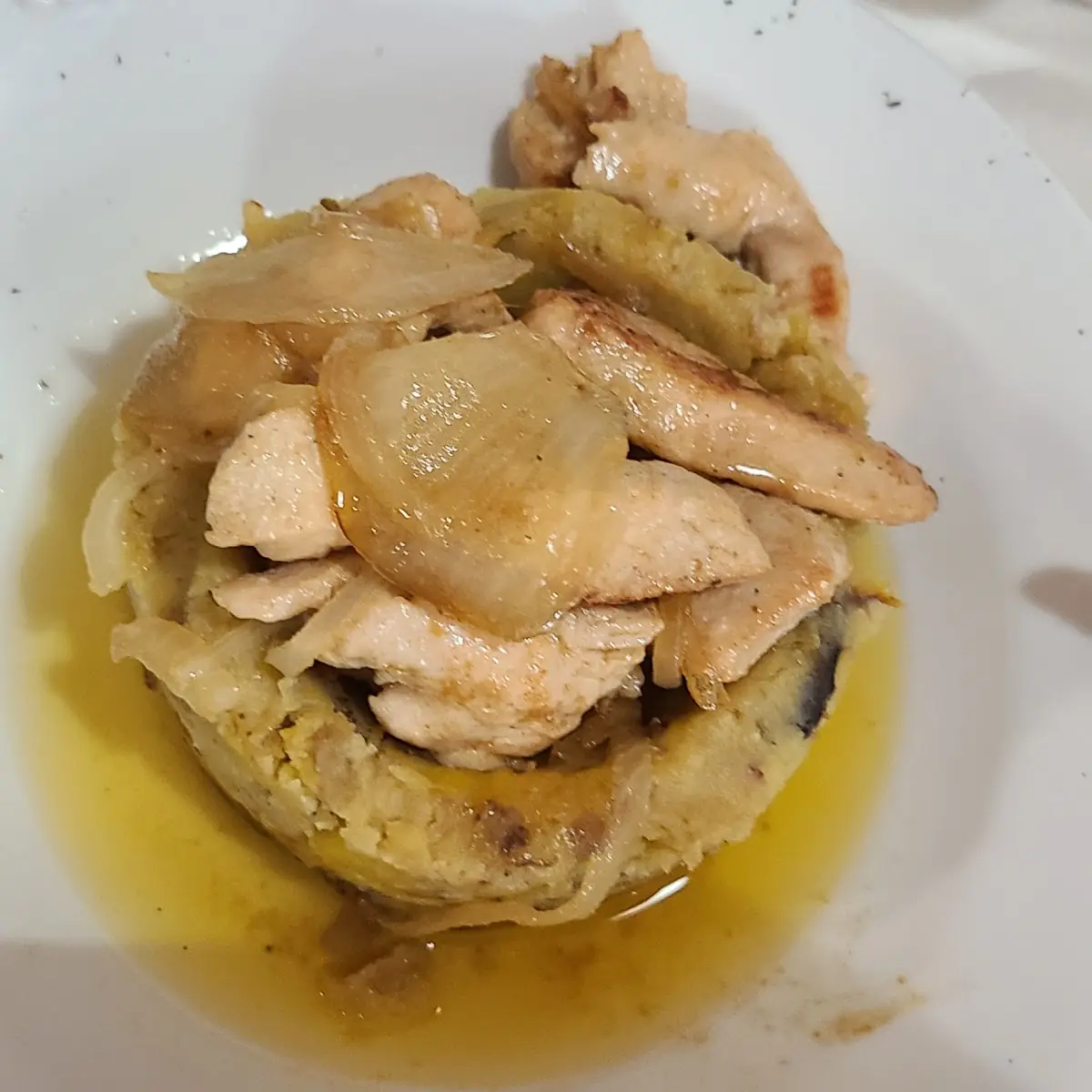 Mofongo Relleno de Pescado