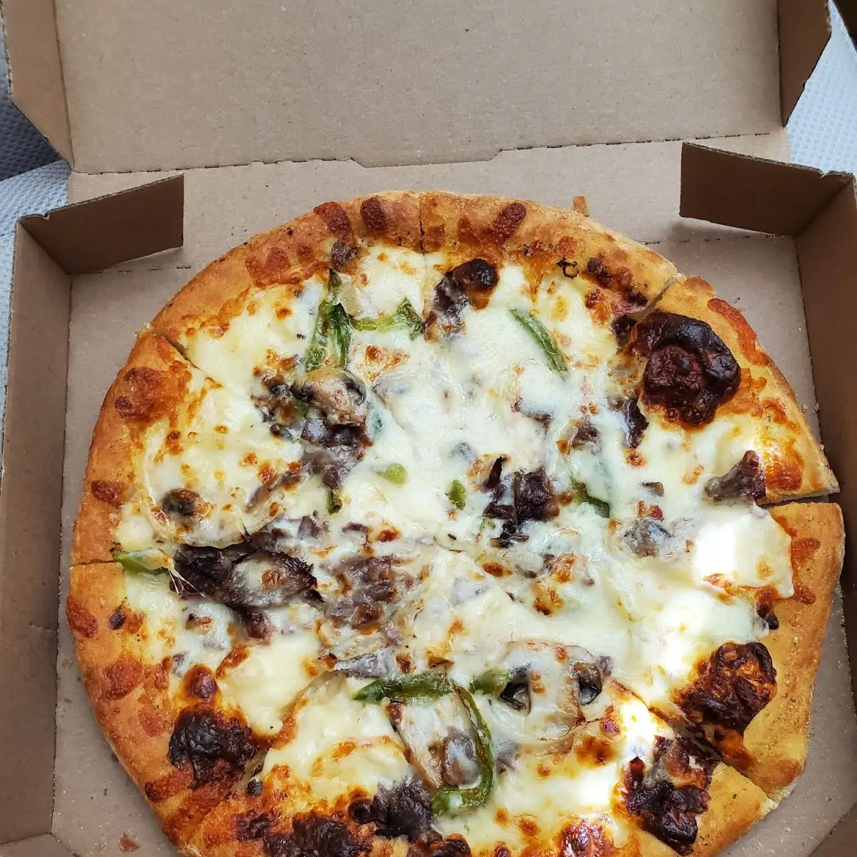 Philly Cheesesteak Pizza