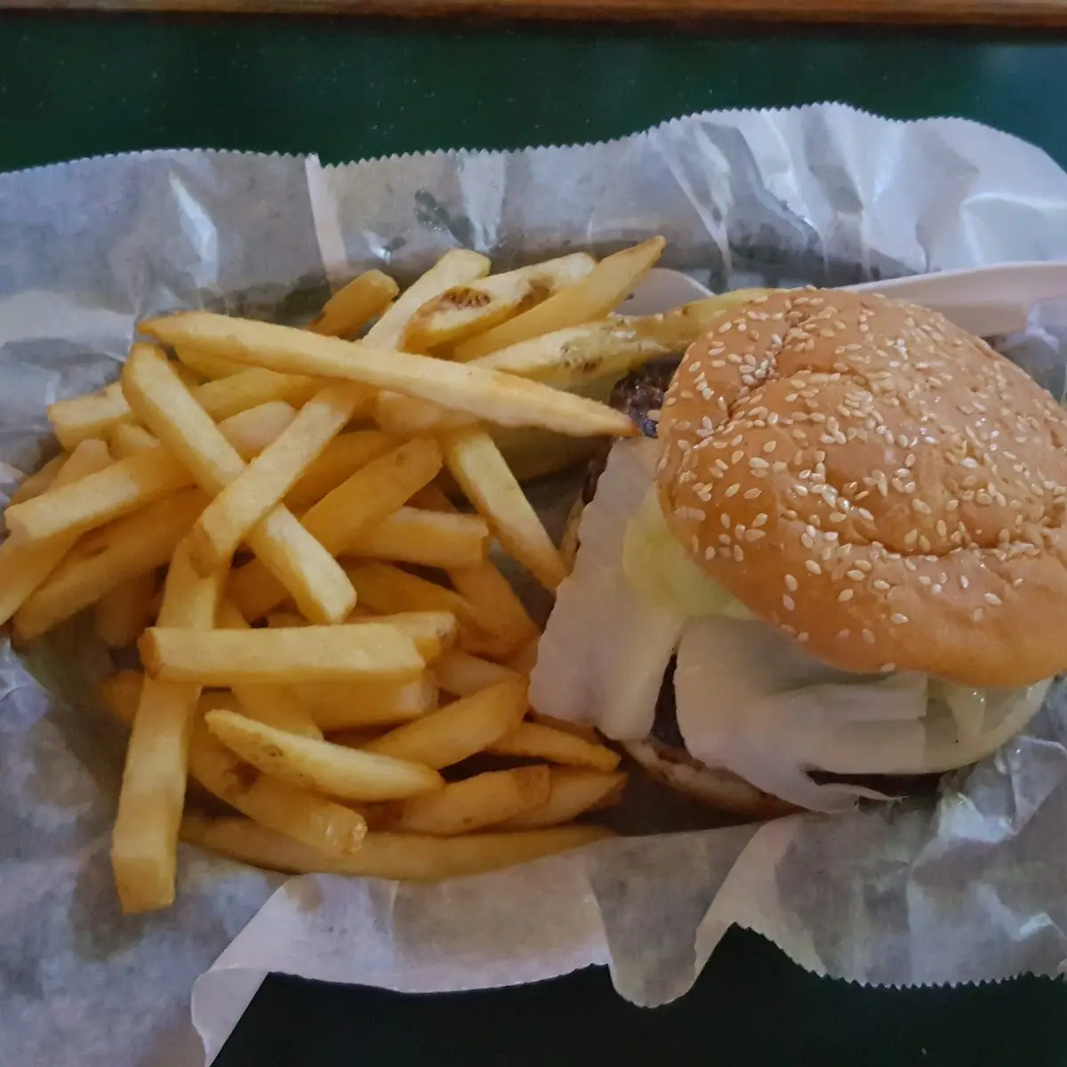Actually a Great Burger Medium Rare as Requested for 8 Bucks