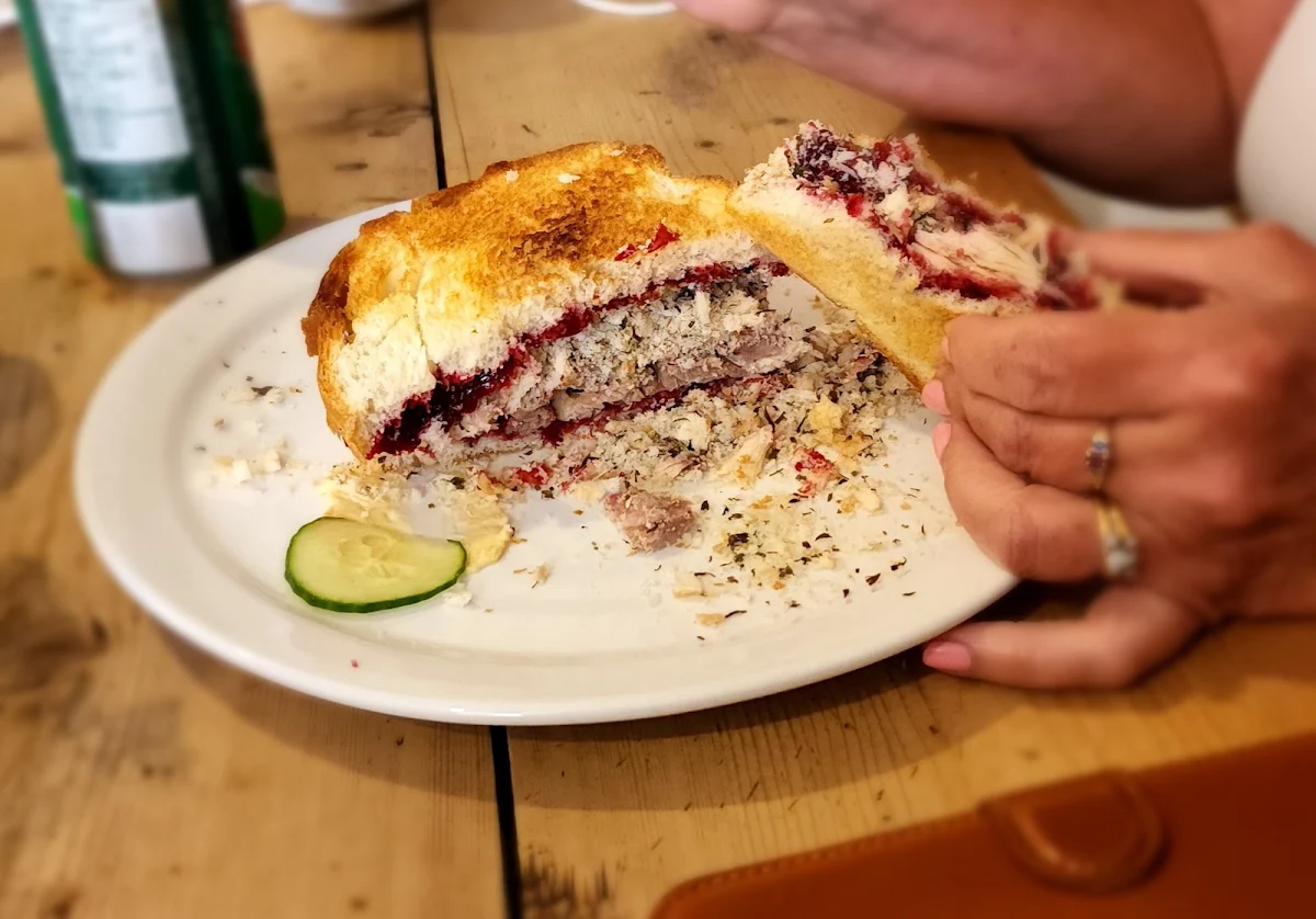 Turkey Cranberry Sandwich