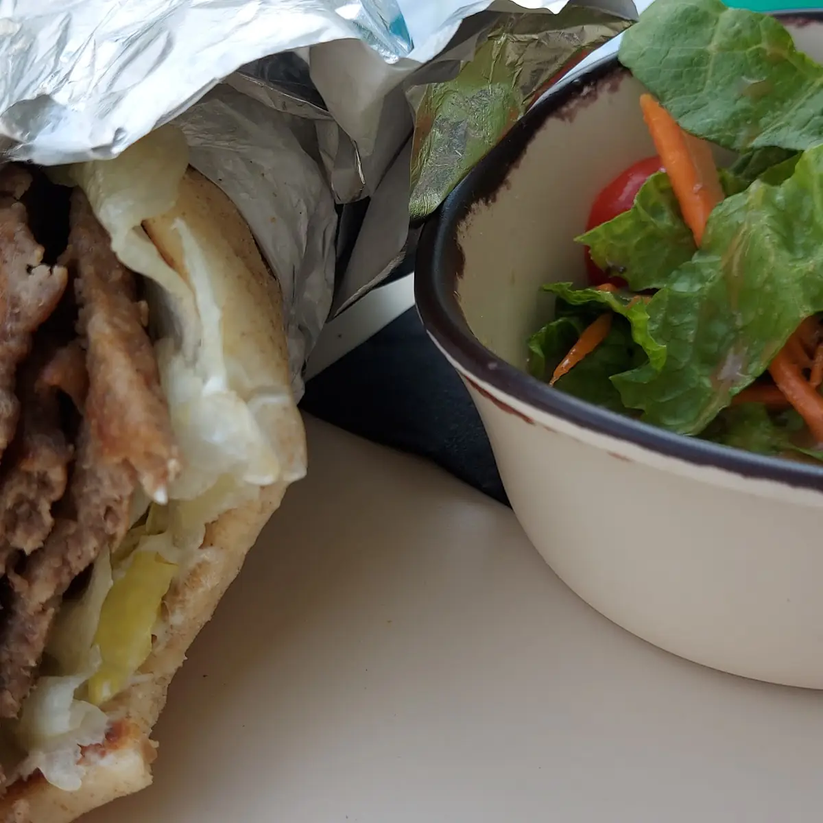 Gyros and Side Salad