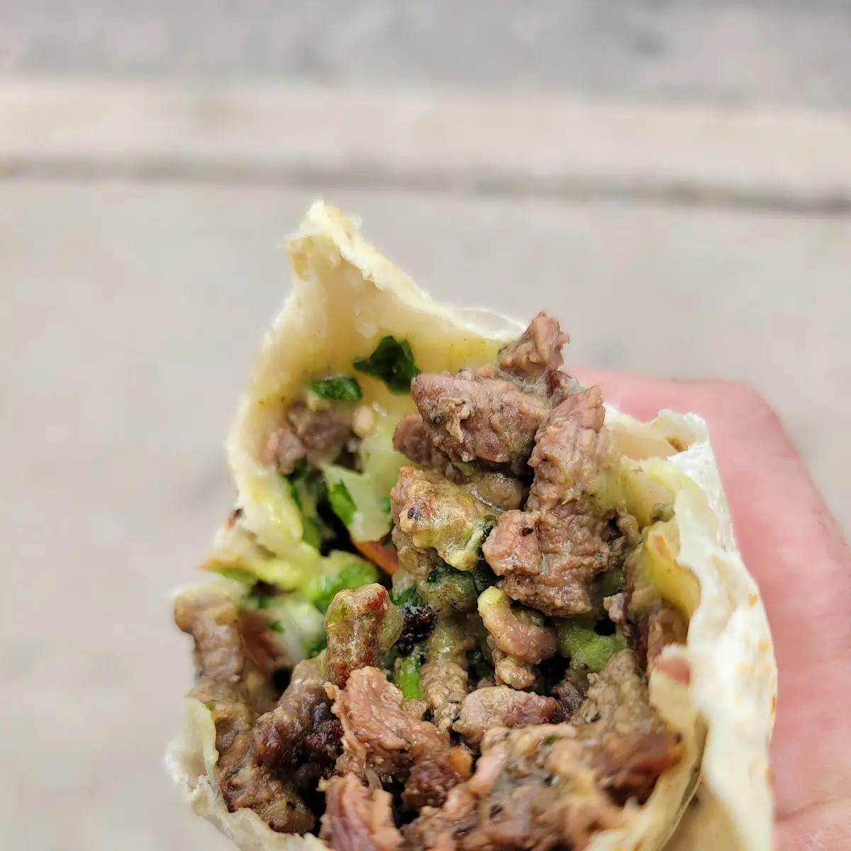 Carne Asada Burrito