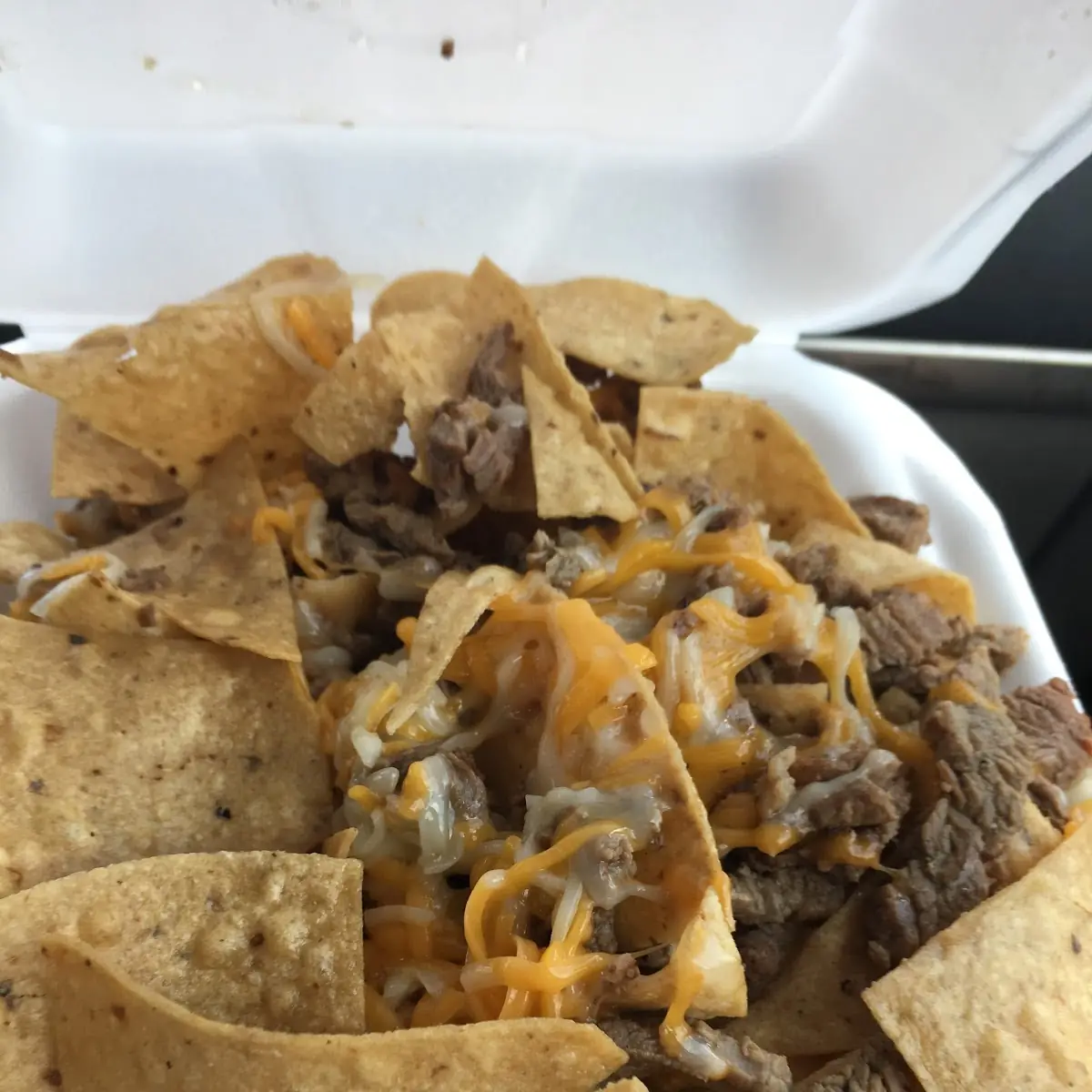 Nachos Supreme with Ground Beef
