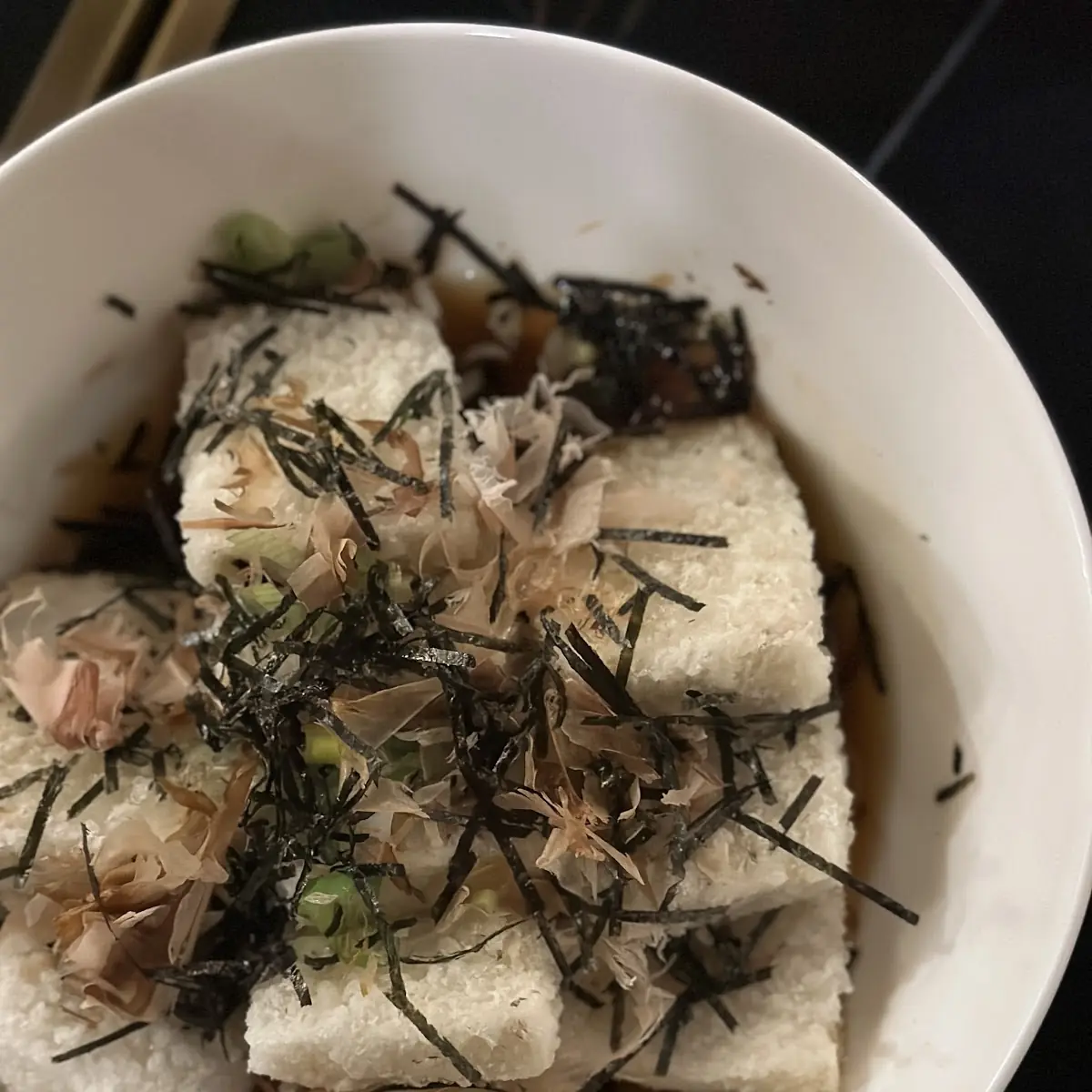 Organic Agedashi Tofu Deep Fried