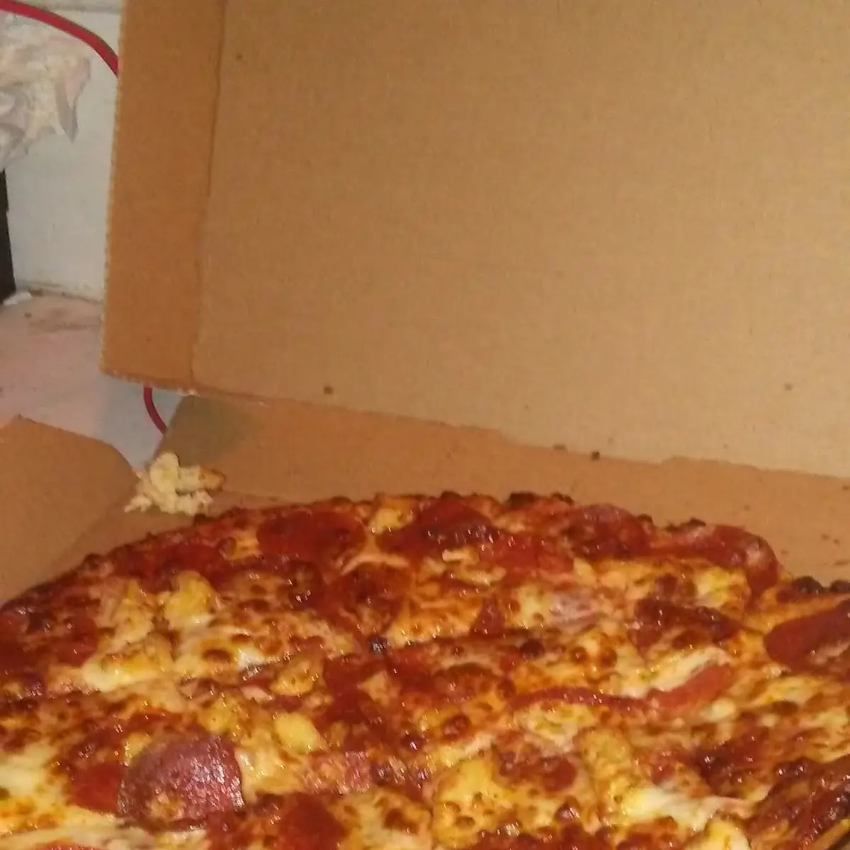 Pepperoni Thin Crust Pizza