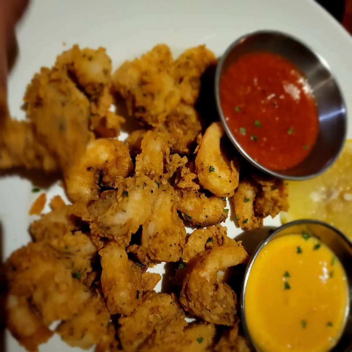 Calamari with Marinara Sauce