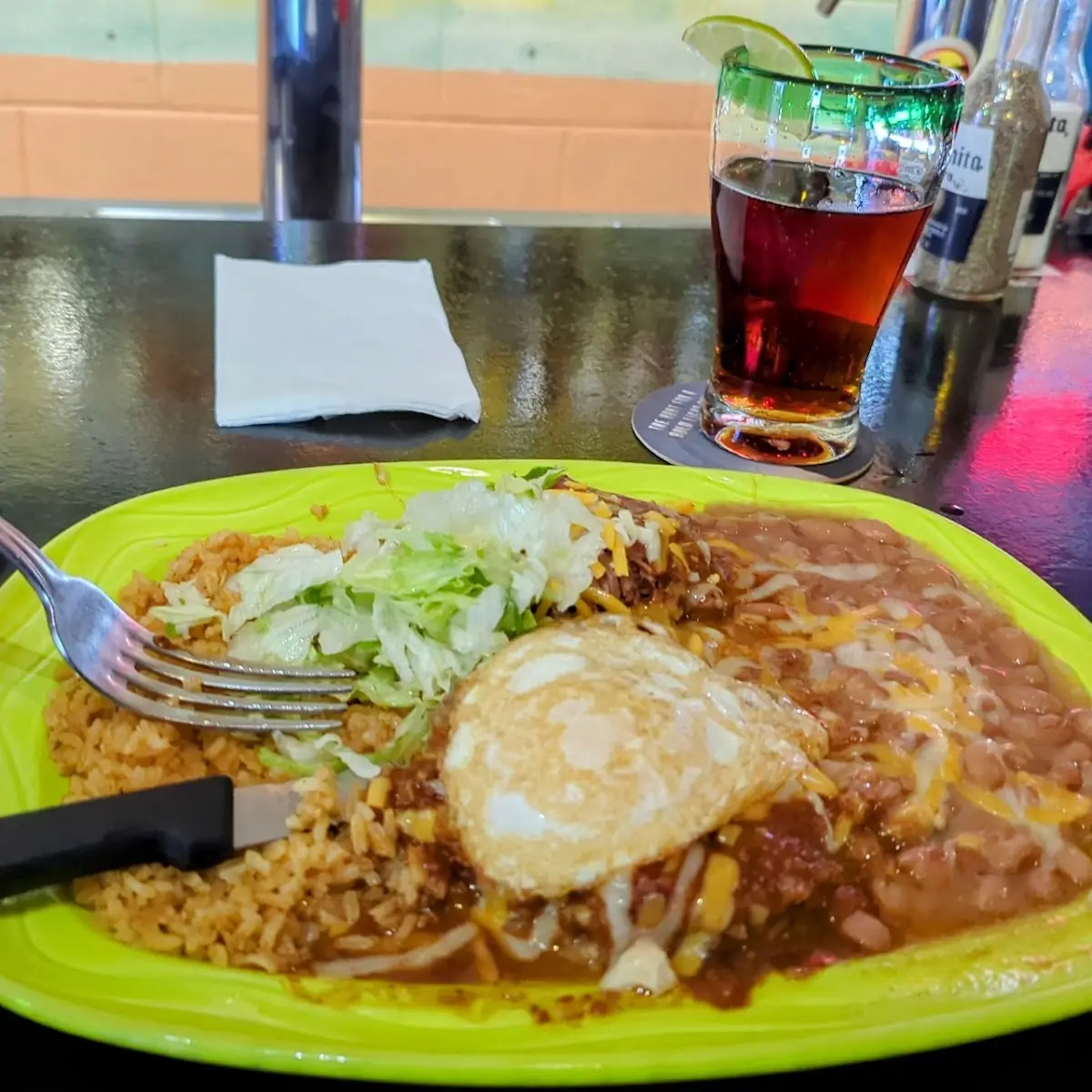 Enchilada Plate