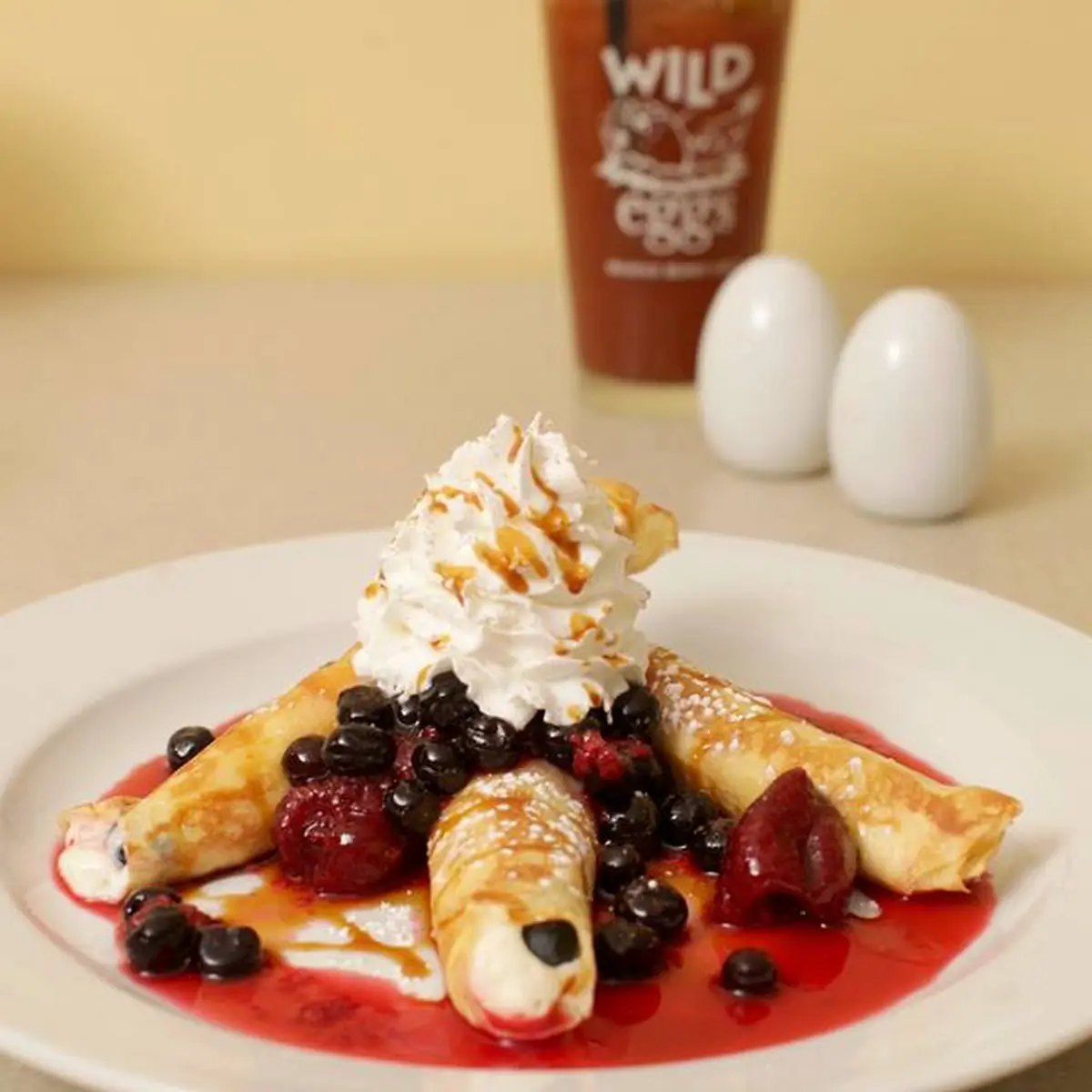 Sweet Home Apple Bourbon Crepe