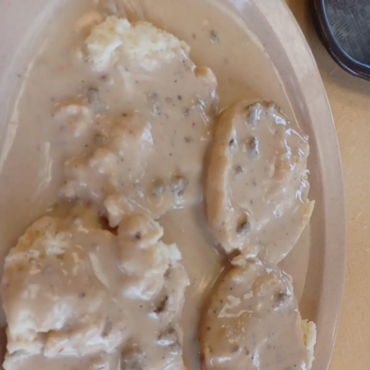 Sausage Gravy and Biscuits