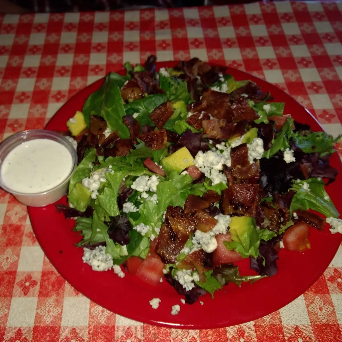 Bacon and Blue Cheese Salad
