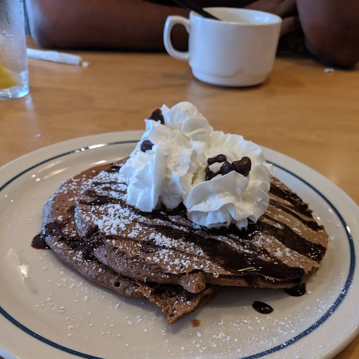 Churro Pancake Combo