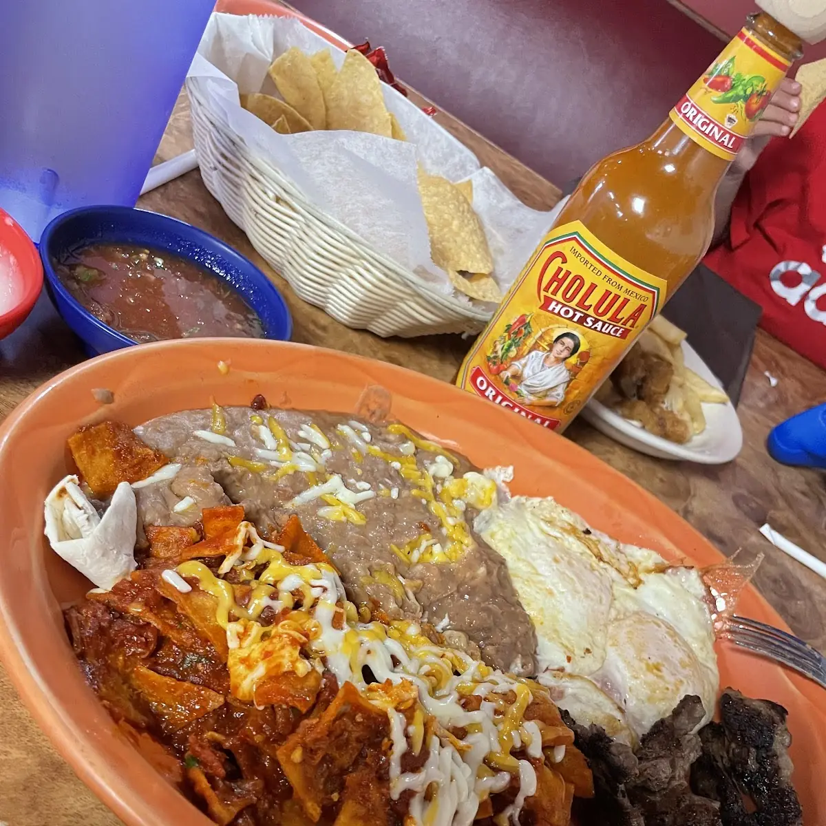 Chilaquiles Rojos