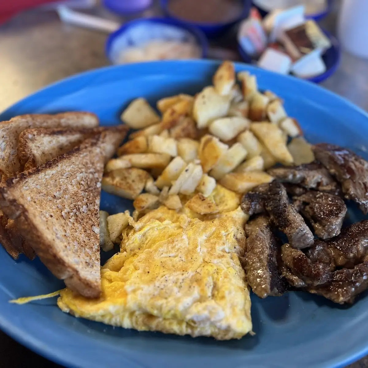 Steak & Eggs with Fried Potatoes