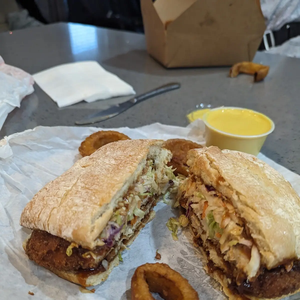 Fried Chicken Sandwich Was a Special