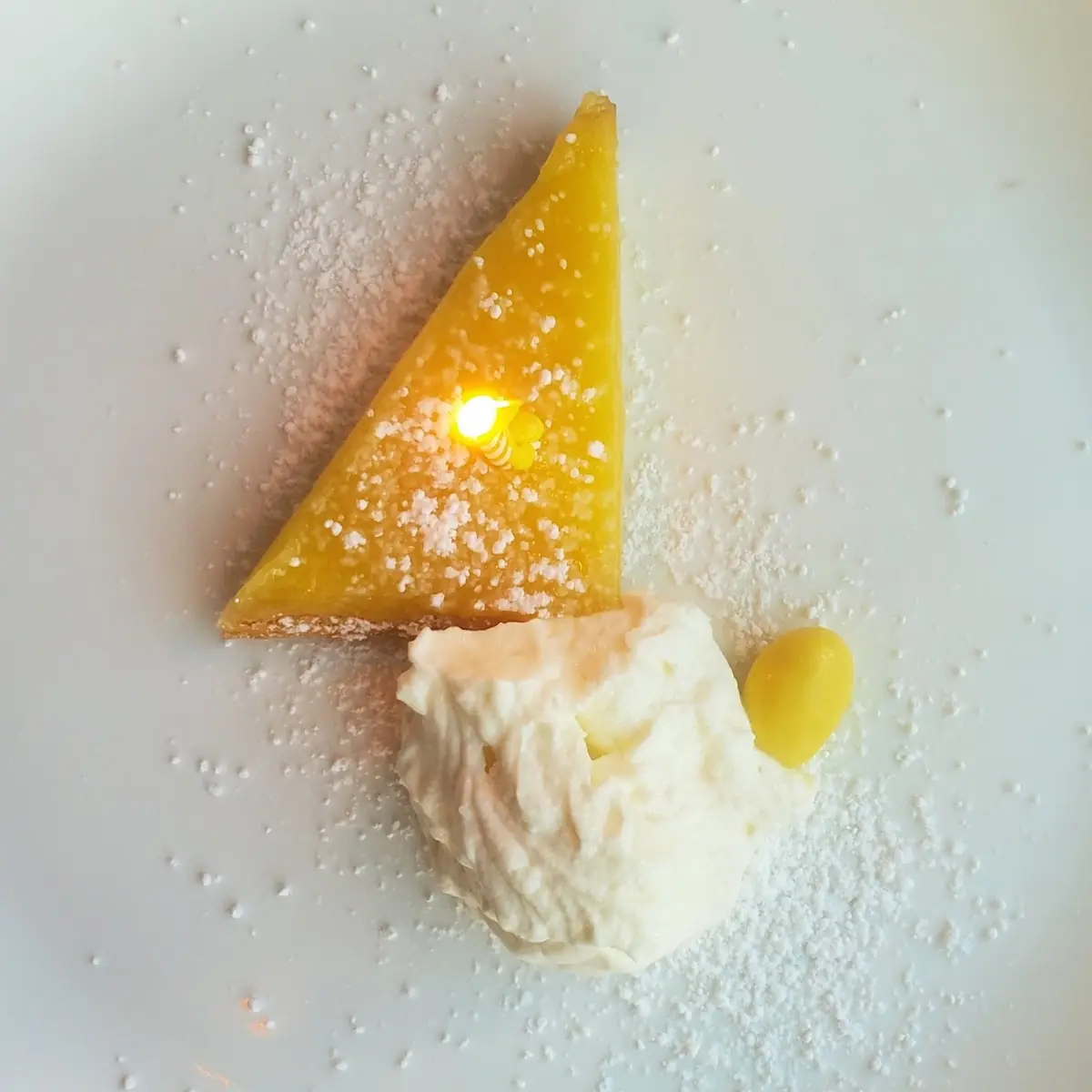 Lemon Tart & Fresh Berries