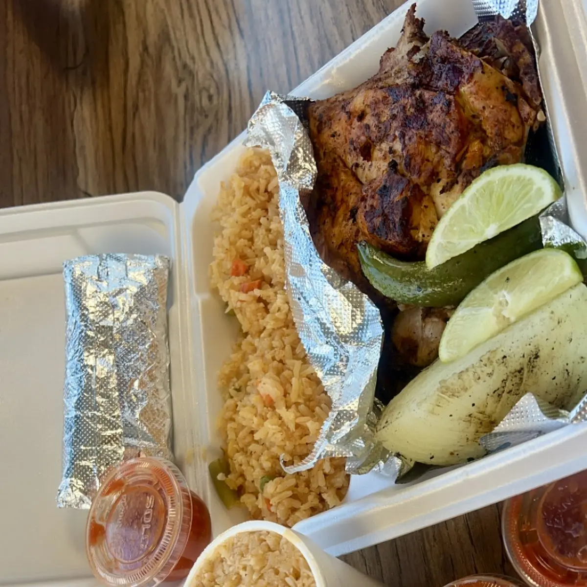 Half Chicken Adobo