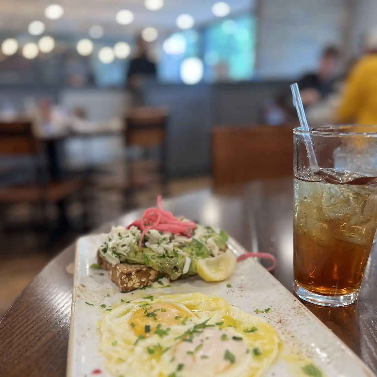 Crab Avocado Toast