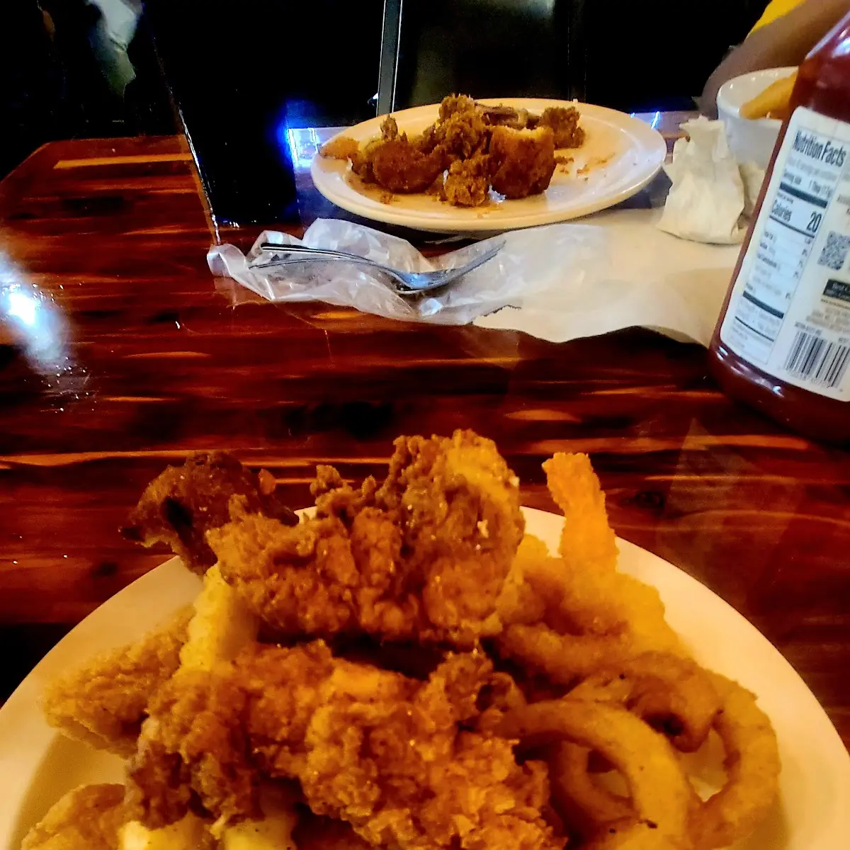 Chicken Fingers & Onion Rings