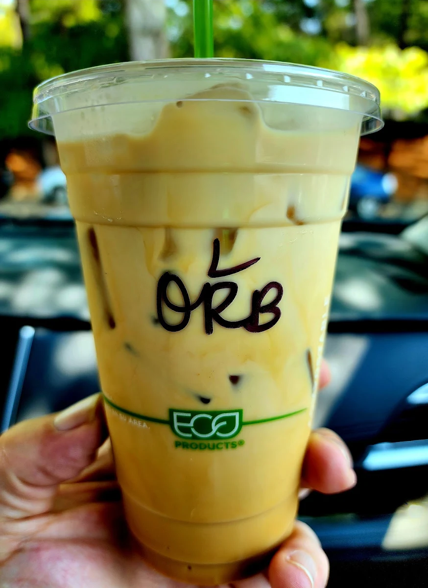 Iced Orange Blossom Latte