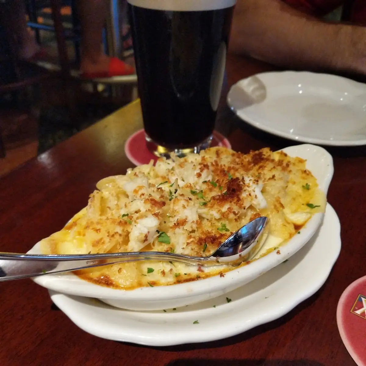 Baked Crab Mac & Cheese