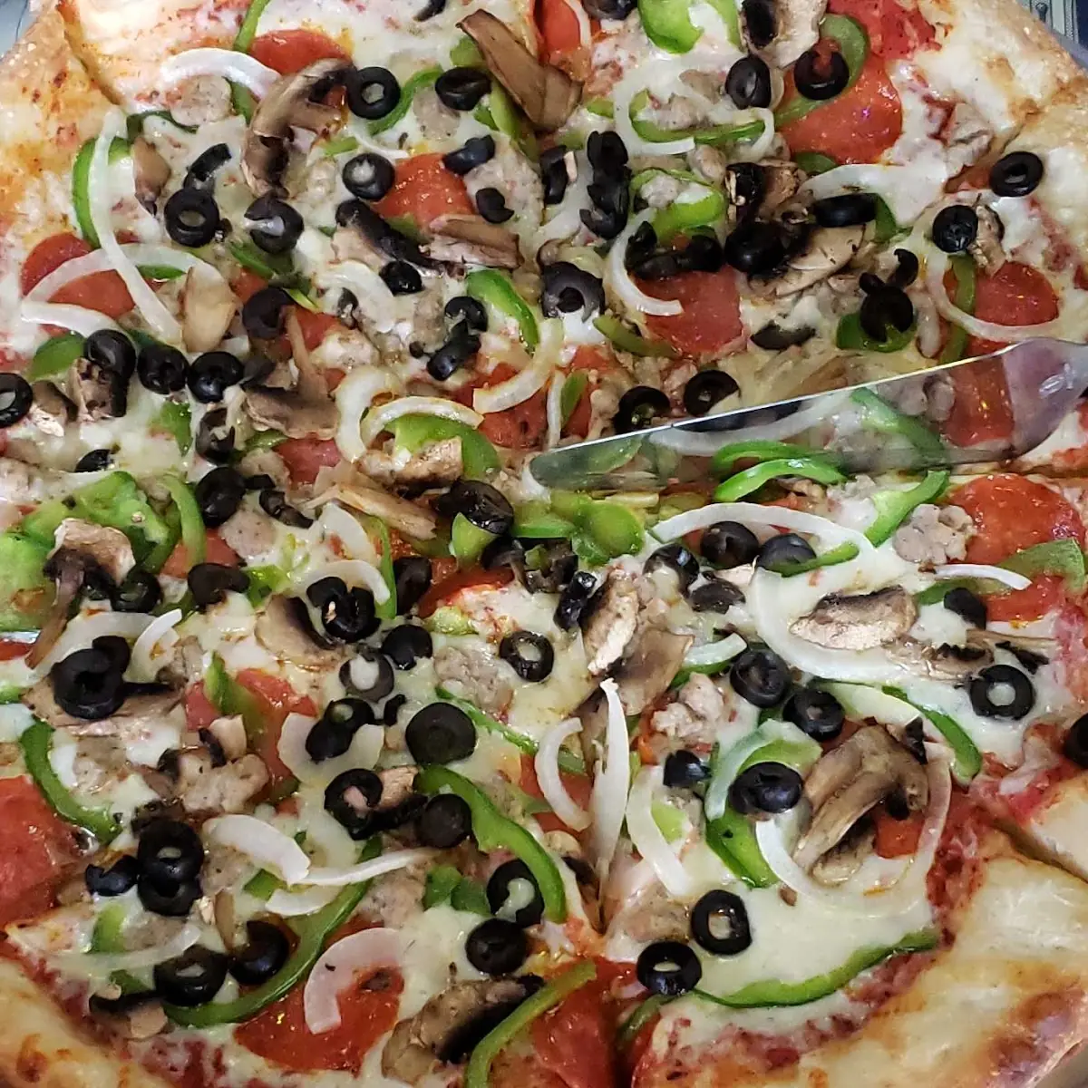 Kitchen Sink Pizza
