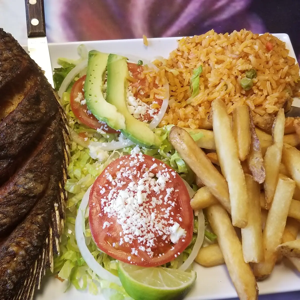Mojarra Ala Diabla