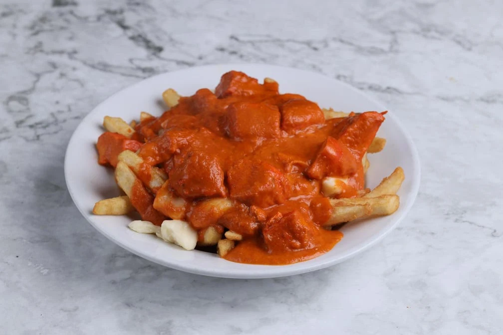 Kids Butter Chicken Poutine