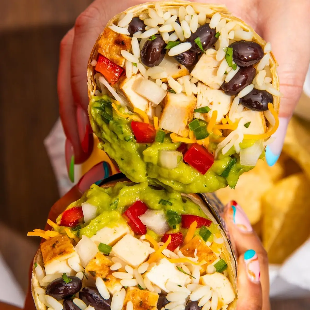 Edgy Veggie Burrito