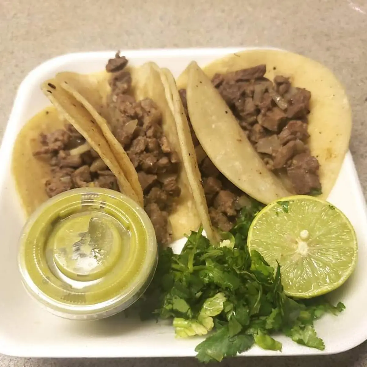 Tacos De Bistec