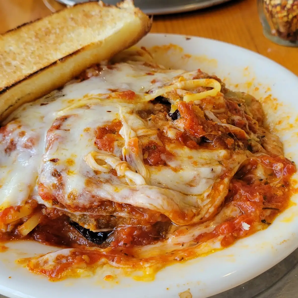 Eggplant Parmesan Pasta Linguini