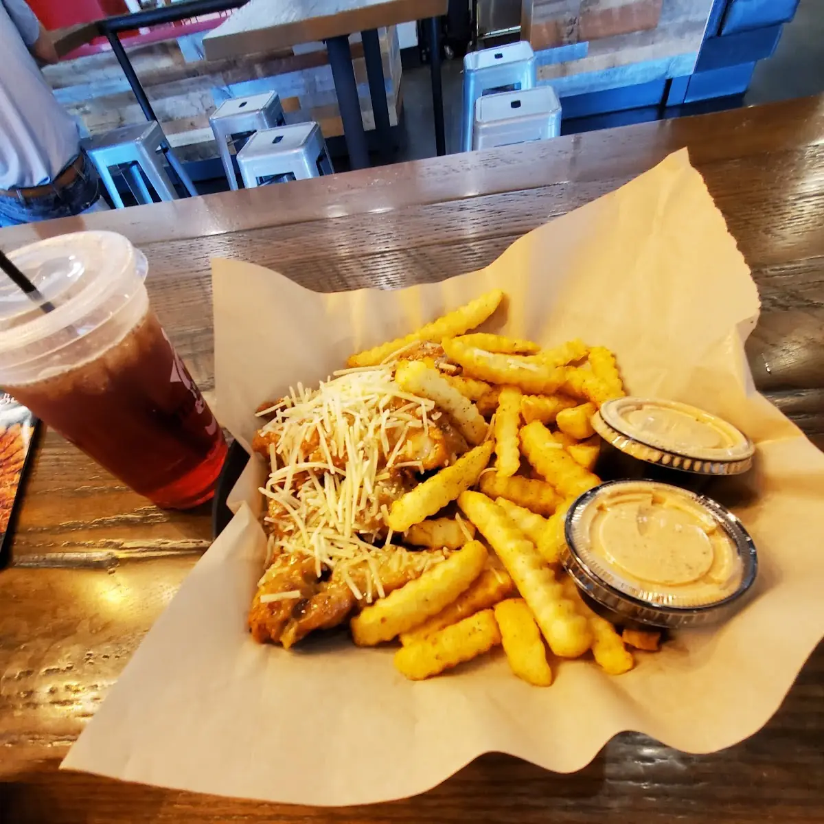 Parmesan Garlic Chicken Strips
