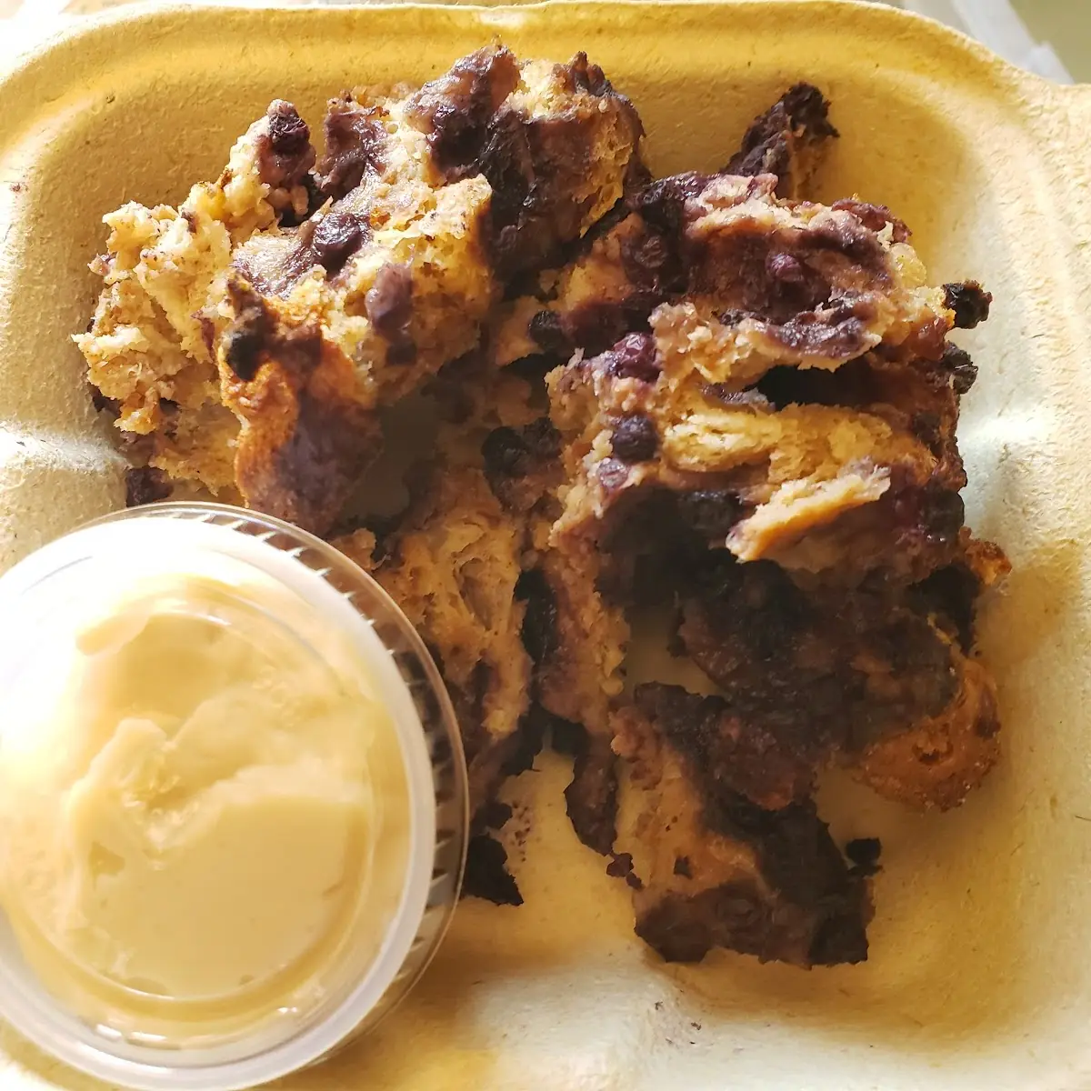 Blueberry Bread Pudding