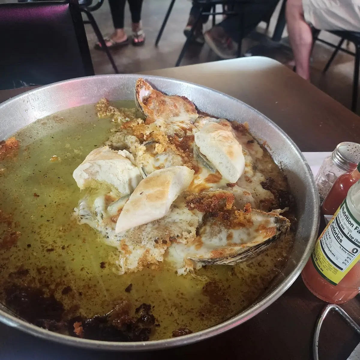 Grilled Oysters Rockefeller