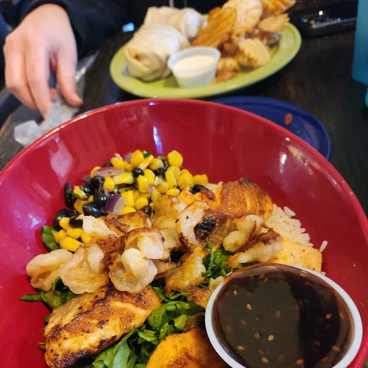 Blackened Fish Rice Bowl