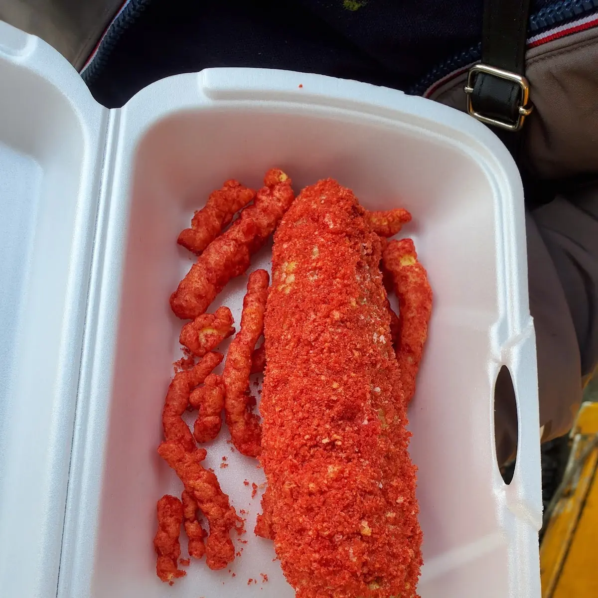 Hot Cheetos Elote