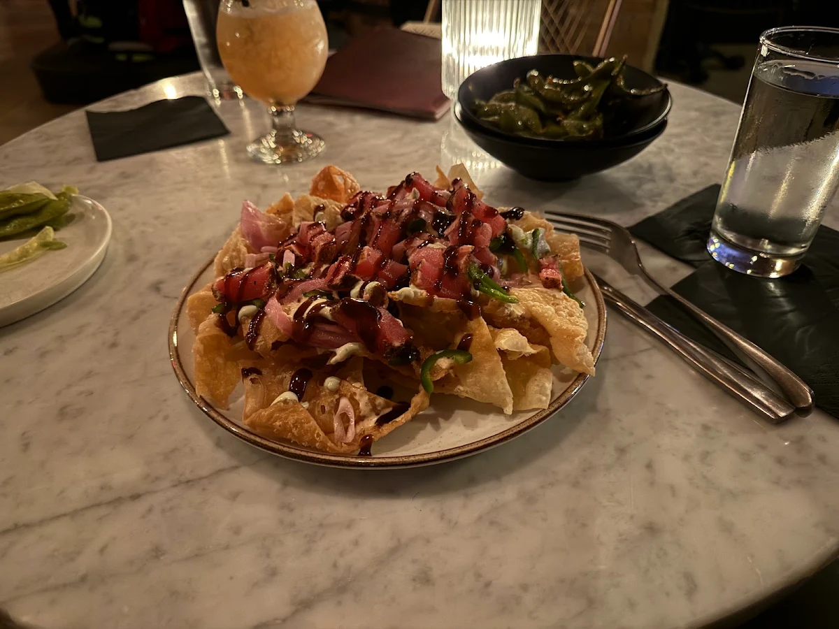 Ahi Tuna Nachos Like
