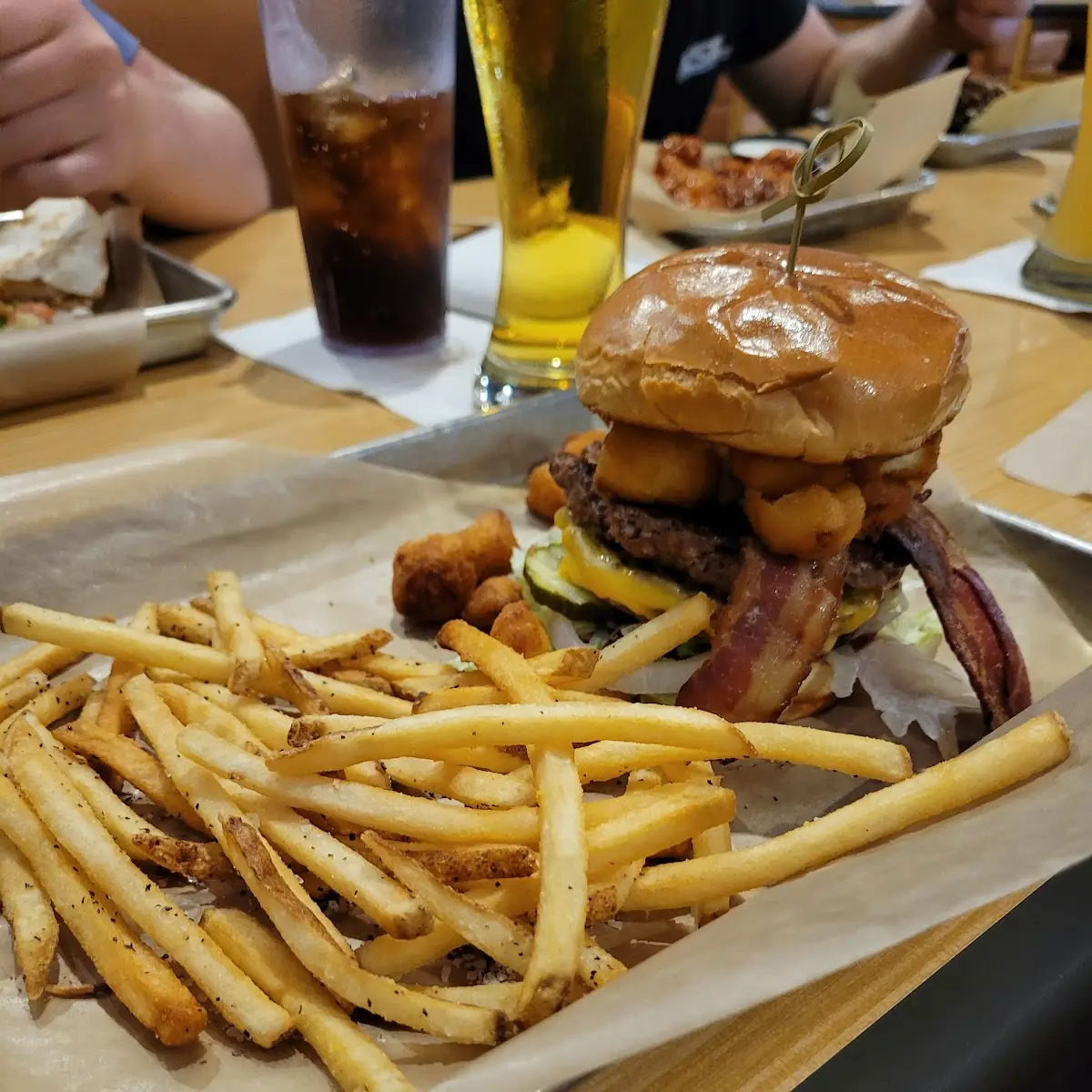 Mushroom Swiss Burger