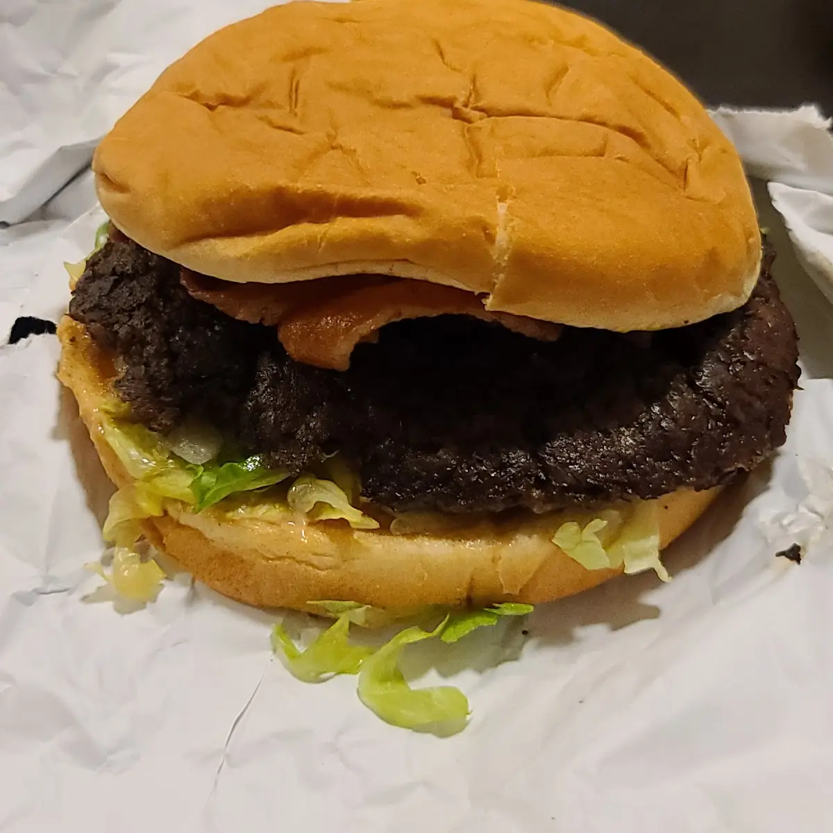Junior Double Hamburger