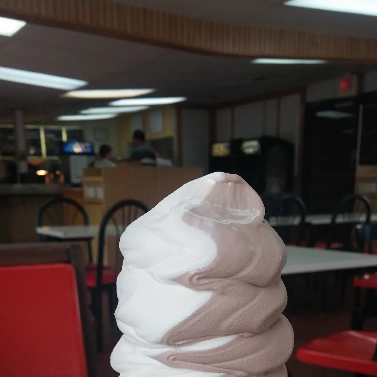 Medium Zebra Ice Cream Cone