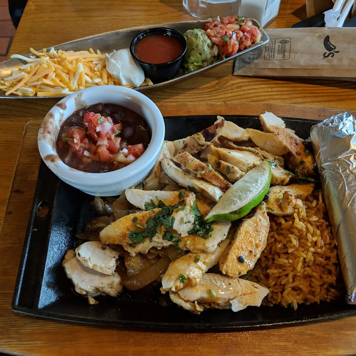 Grilled Chicken Fajitas