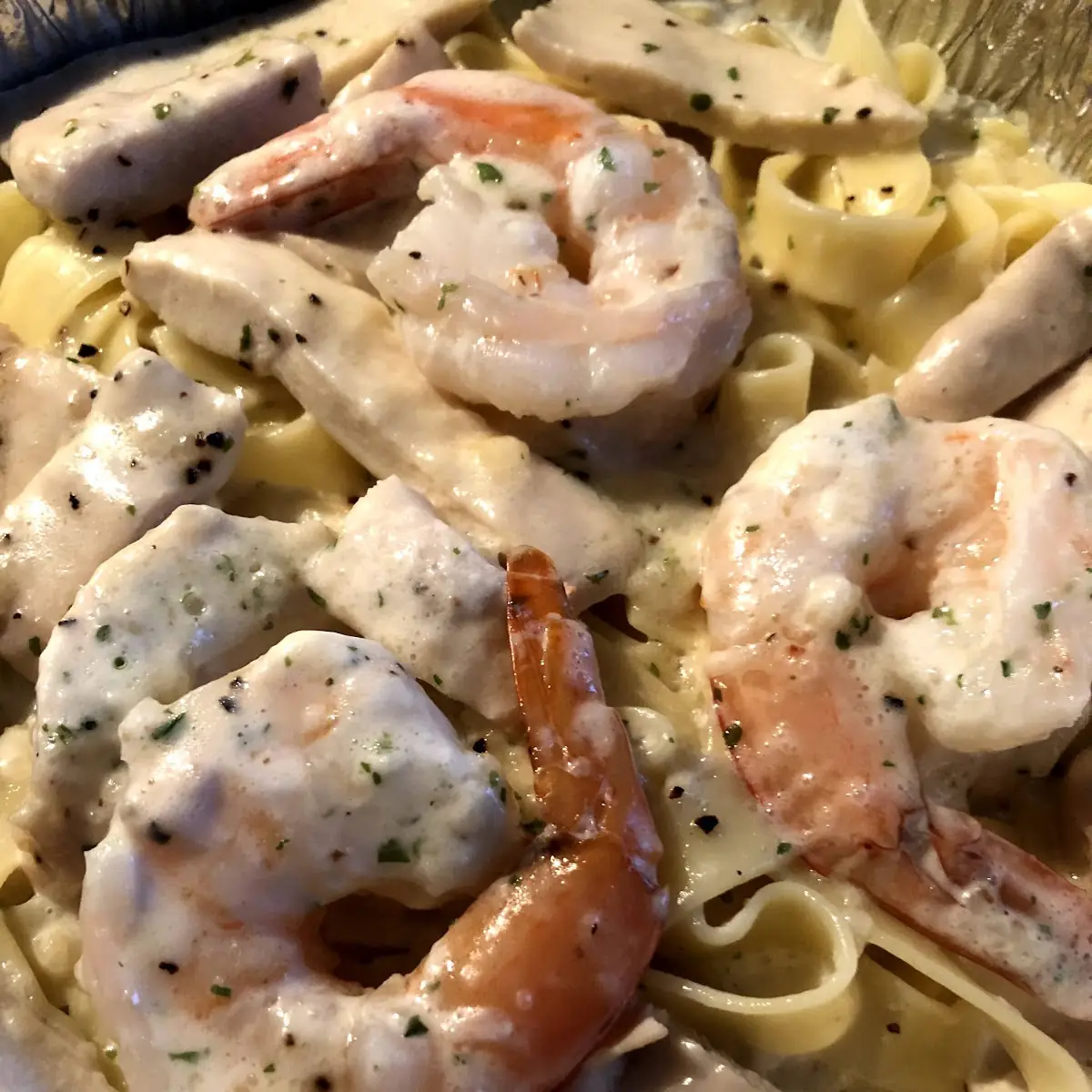 Shrimp Alfredo