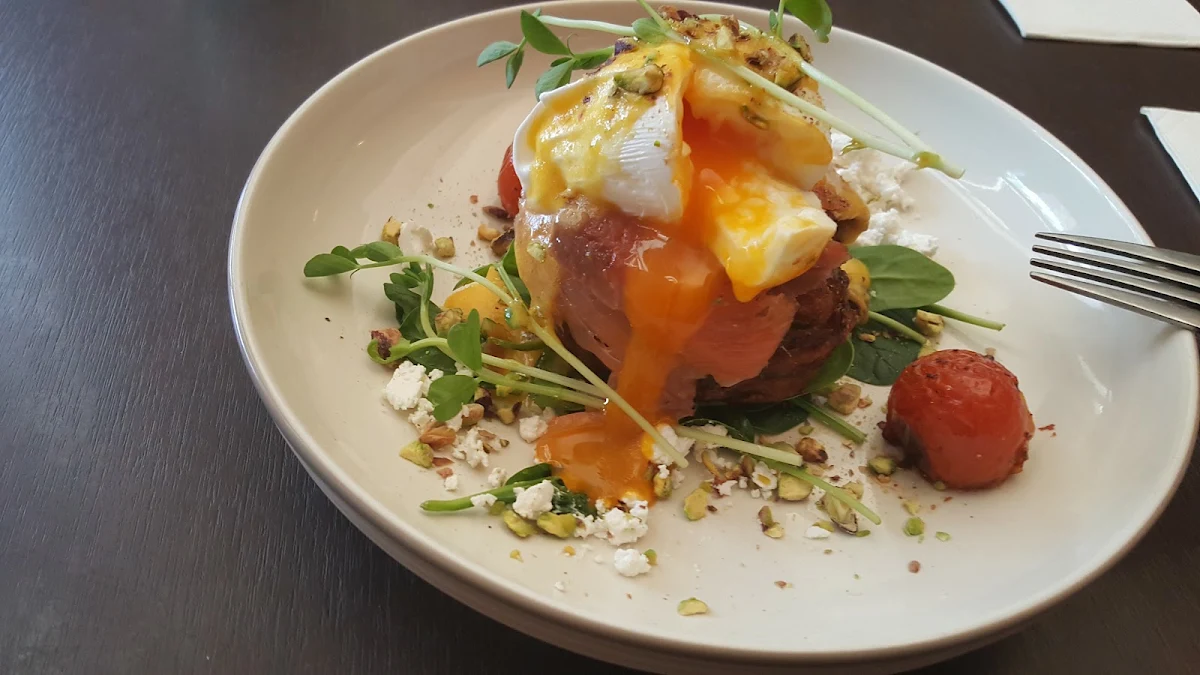 Crunchy Potato Rosti, Le Monde Cafe