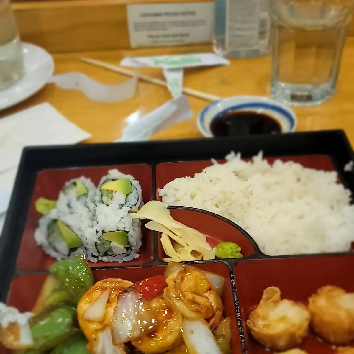 Teriyaki Salmon Bento Box