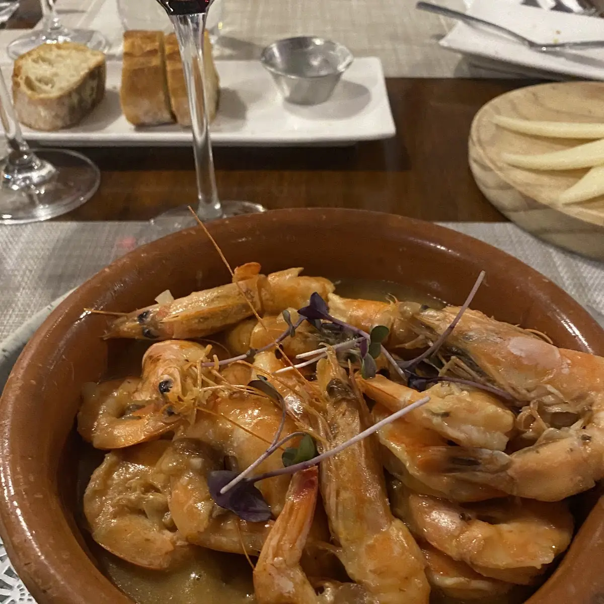 Shrimp with Garlic Sauce