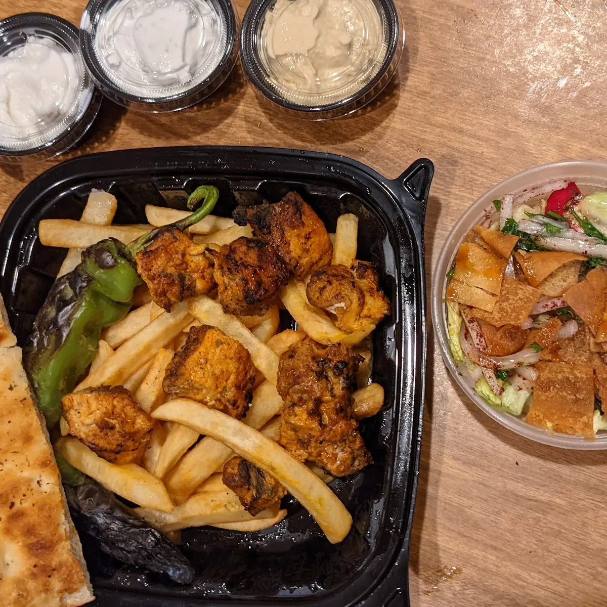 Chicken Souvlaki Plate