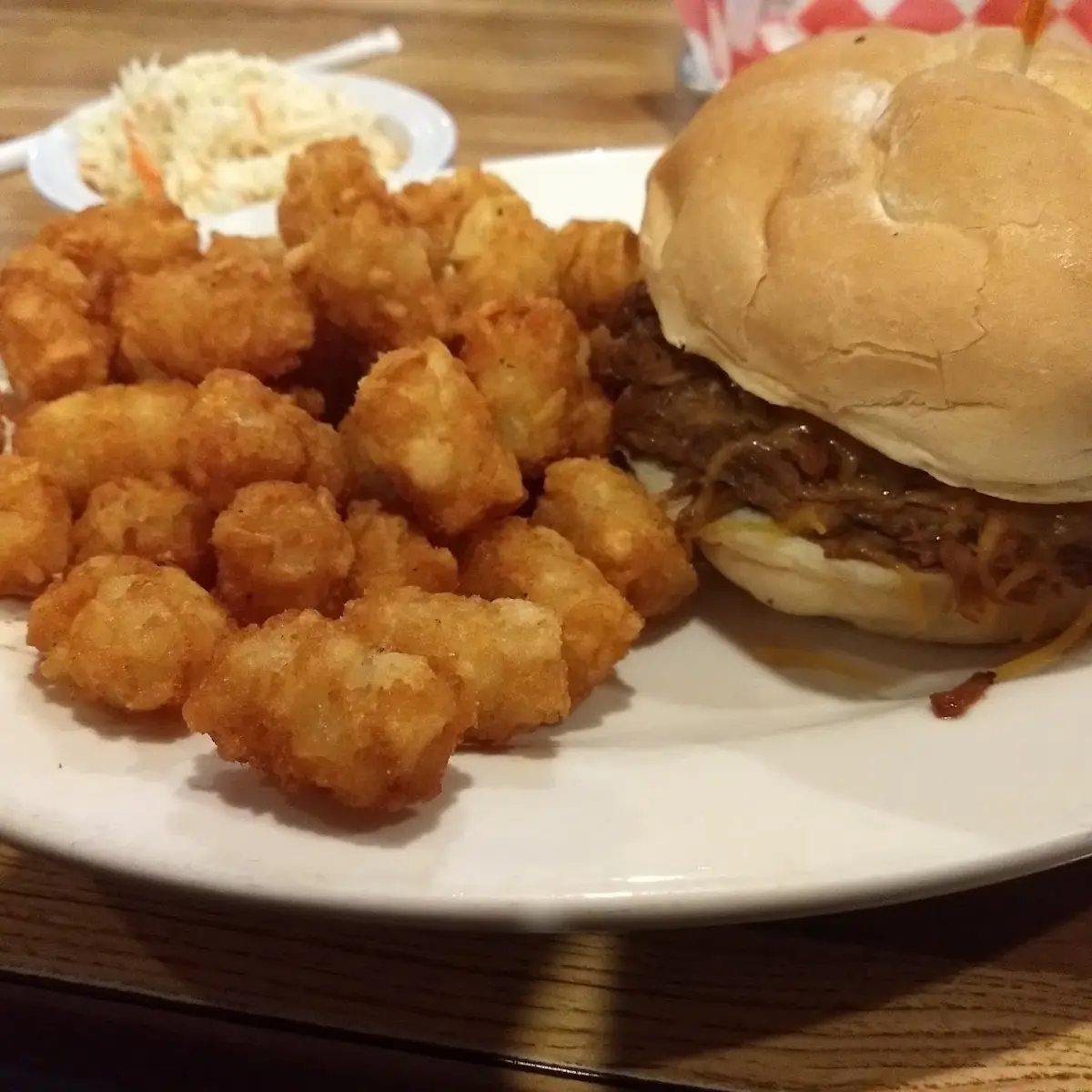Barbeque Pulled Pork Sandwich