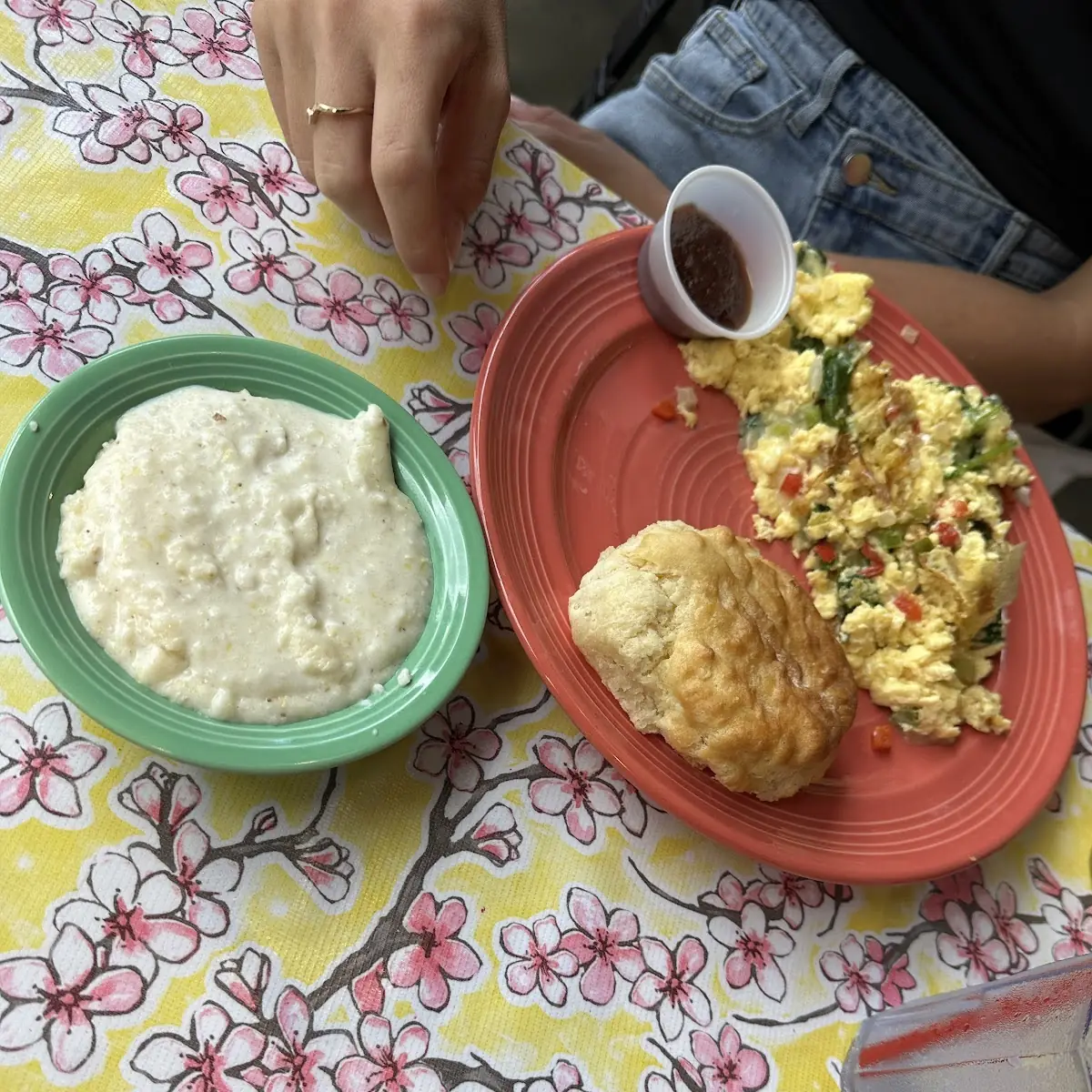 Grits and Scrambled Eggs