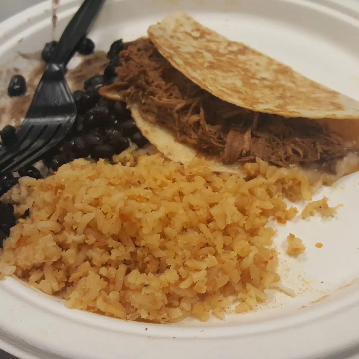 Shredded Beef Quesadilla Kids Meal