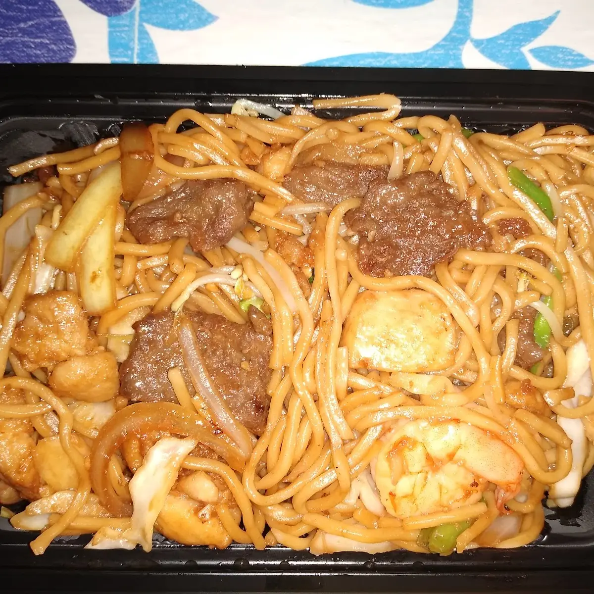 Black Pepper Beef Udon